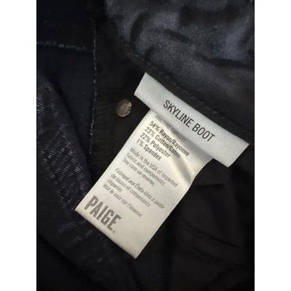Paige Skyline Bootcut Jeans Size 32