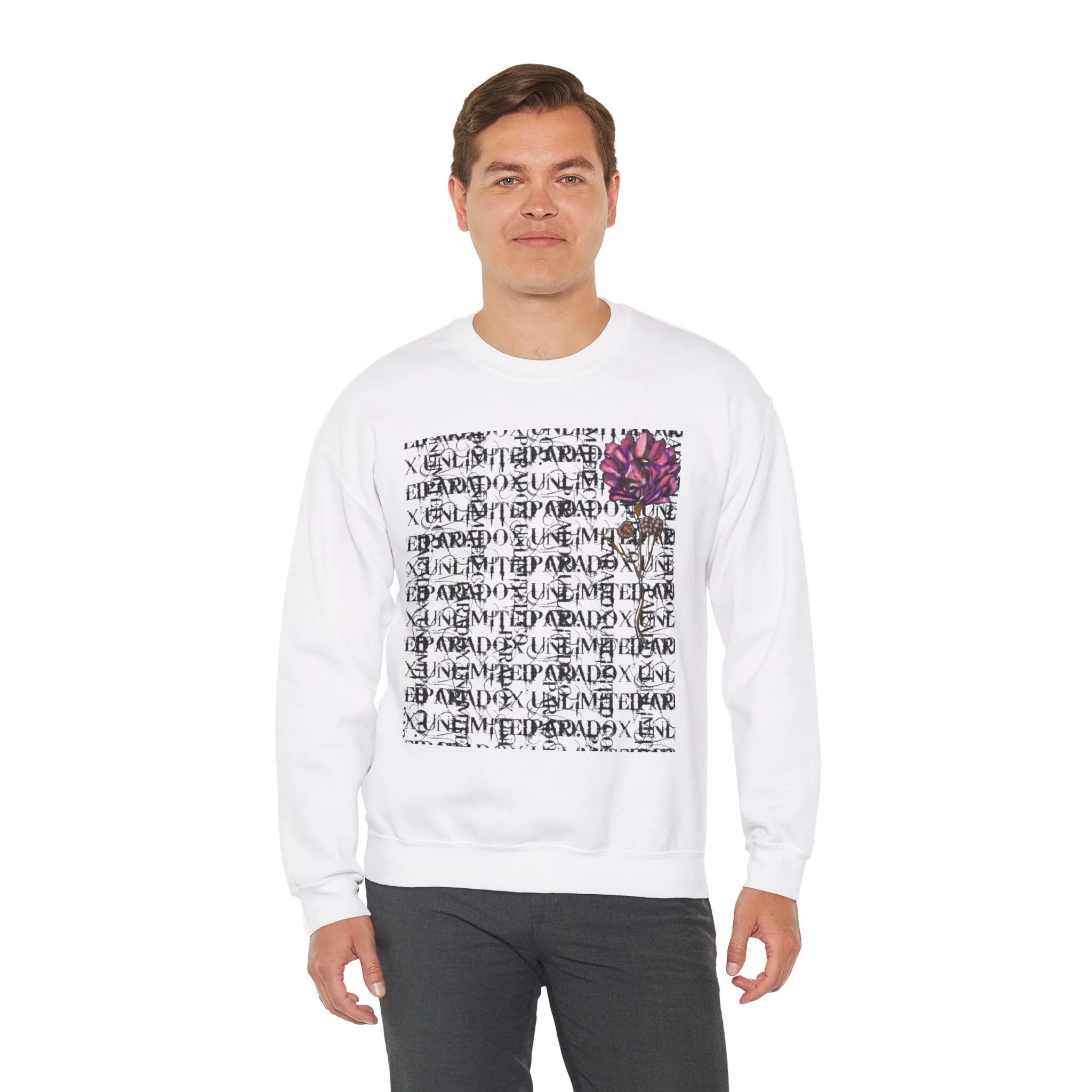 Paradox Rose 2.0 Unisex Heavy Blend™ Crewneck Sweatshirt