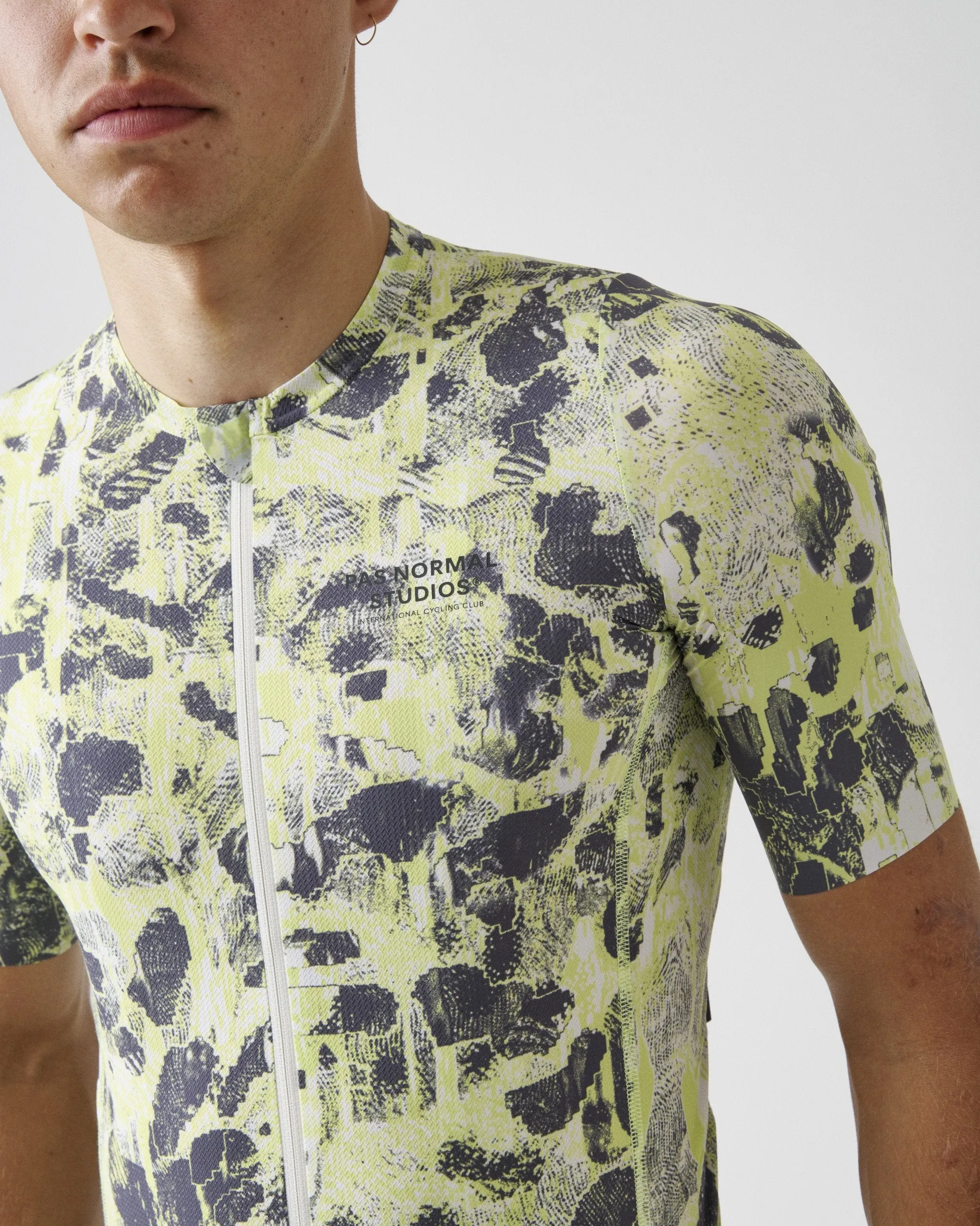 Pas Normal Studios - Solitude Late Drop Jersey - Acid Green