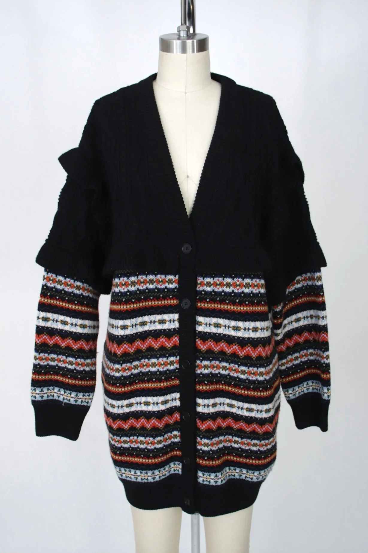 Philosophy Di Lorenzo Serafini Faire Isle Cardigan