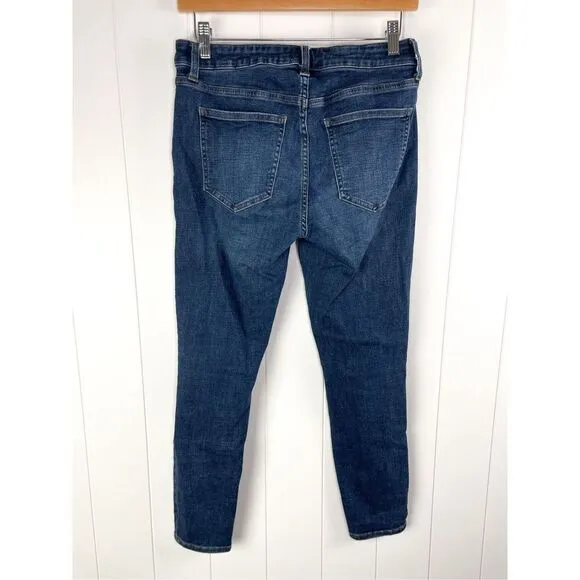 Pistola | Arielle Revolve Mid Rise Dark Wash Stretchy Skinny Jeans 28