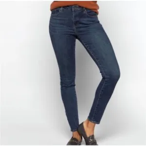 Pistola | Arielle Revolve Mid Rise Dark Wash Stretchy Skinny Jeans 28