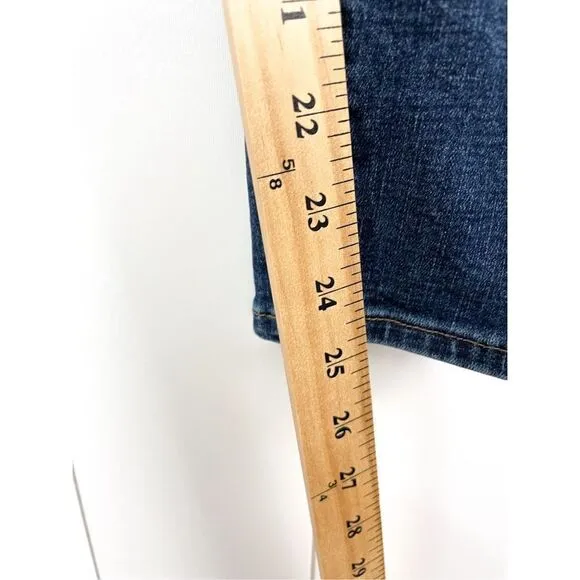 Pistola | Arielle Revolve Mid Rise Dark Wash Stretchy Skinny Jeans 28