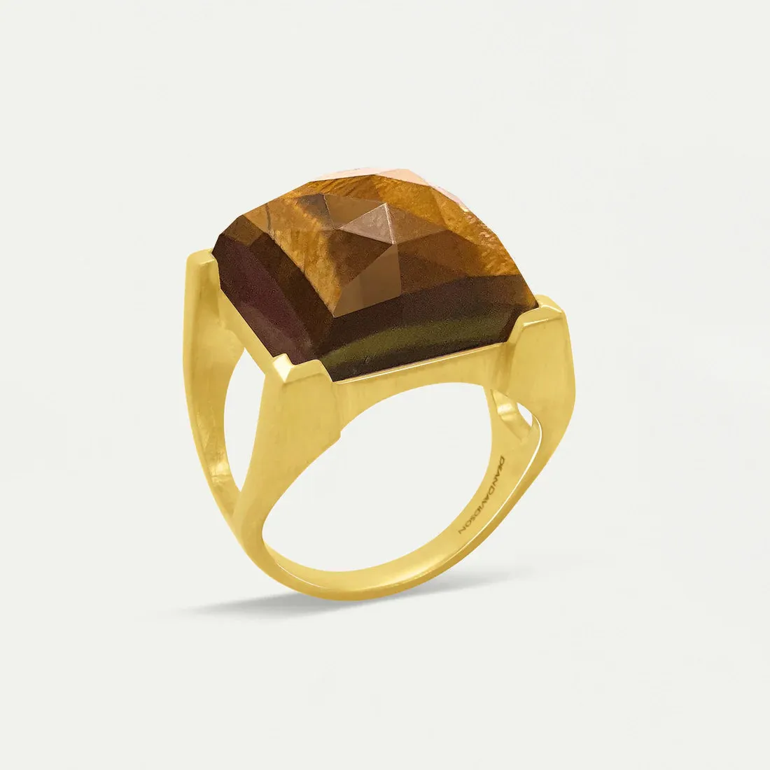 Plaza Ring (Tiger's Eye)