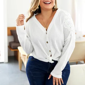 Plus Size Sweater Long-sleeved Women's New Tops