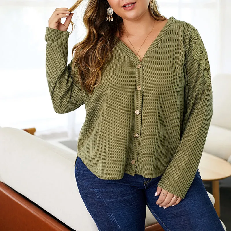 Plus Size Sweater Long-sleeved Women's New Tops