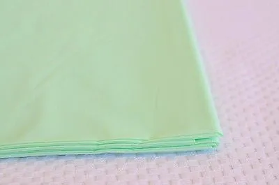 Premium Plastic Seafoam Mint Green Table Skirt 29" x 14" Reusable