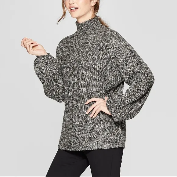 Prologue mock neck sweater