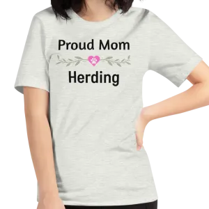 Proud Herding Mom T-Shirts - Light