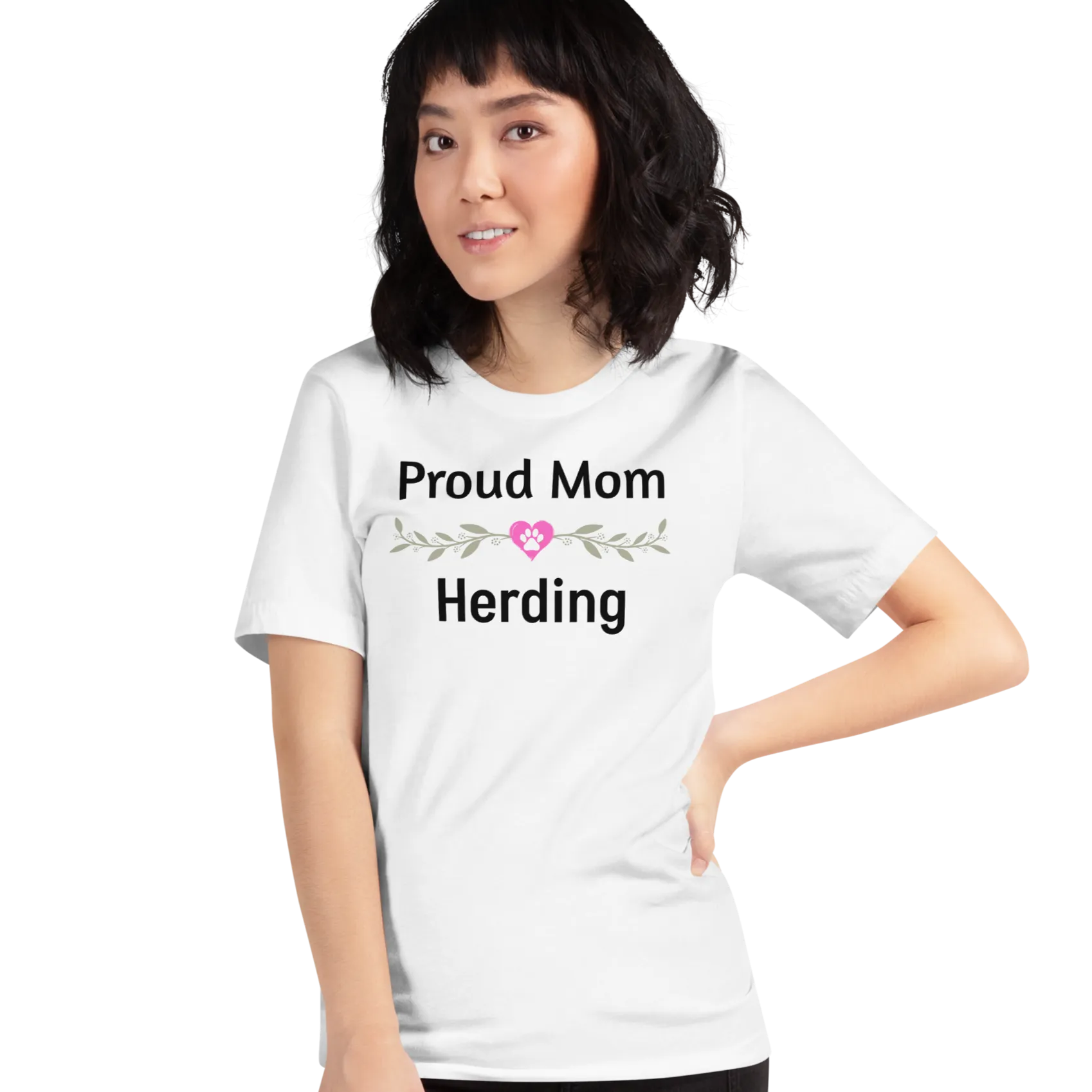 Proud Herding Mom T-Shirts - Light