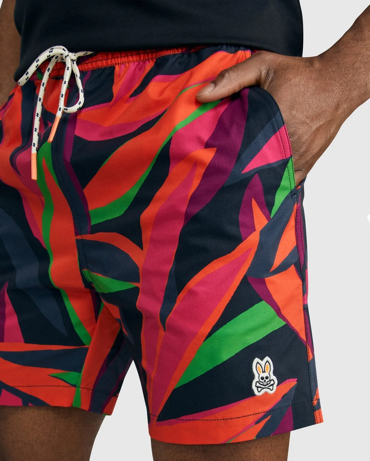 Psycho Bunny Mens Fowles Swim Shorts - Navy