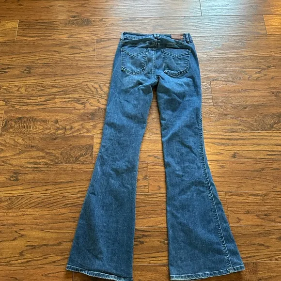 Publish Blue Flare Wide Leg Jeans
