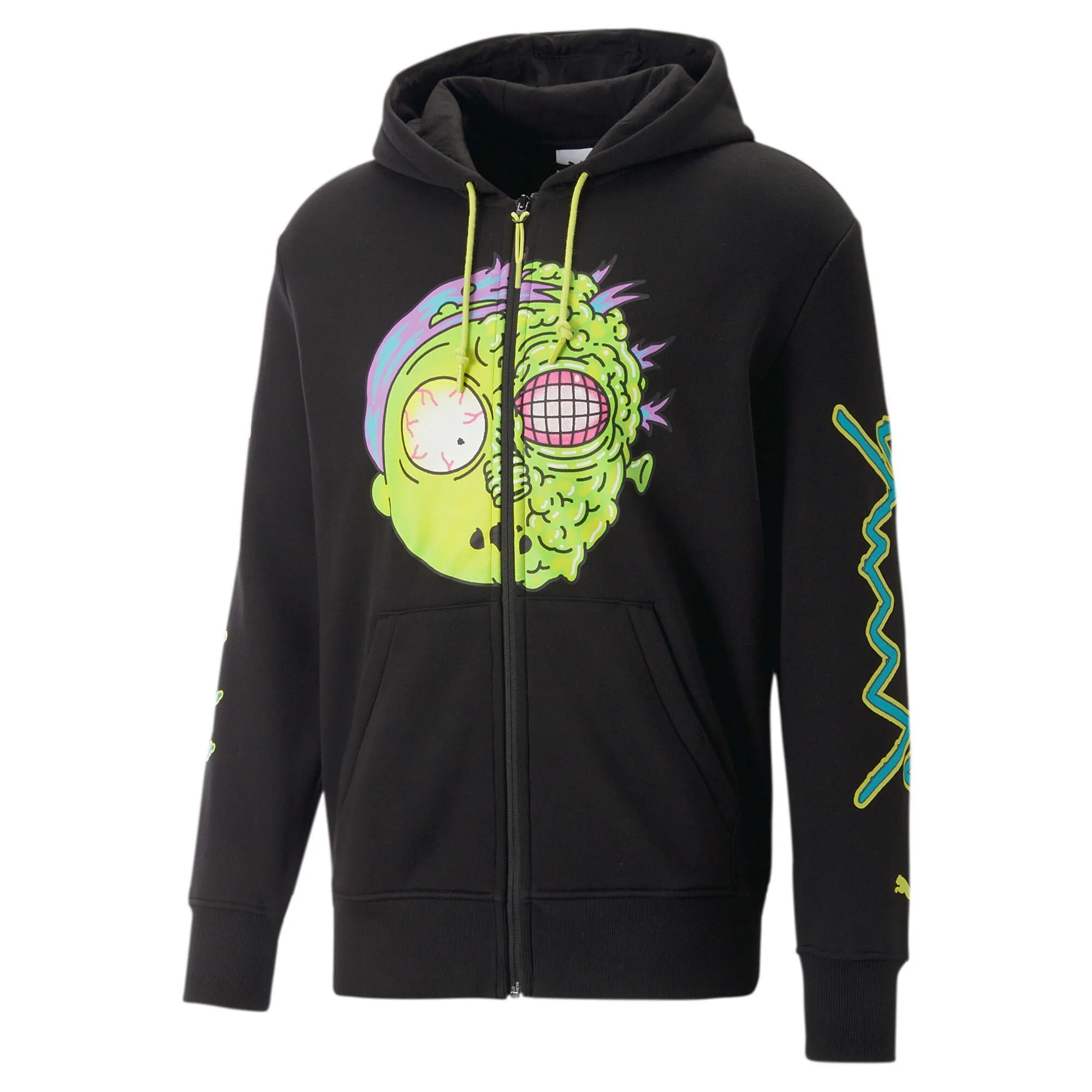 Puma Men Rick And Morty Full Zip Black 537098-01