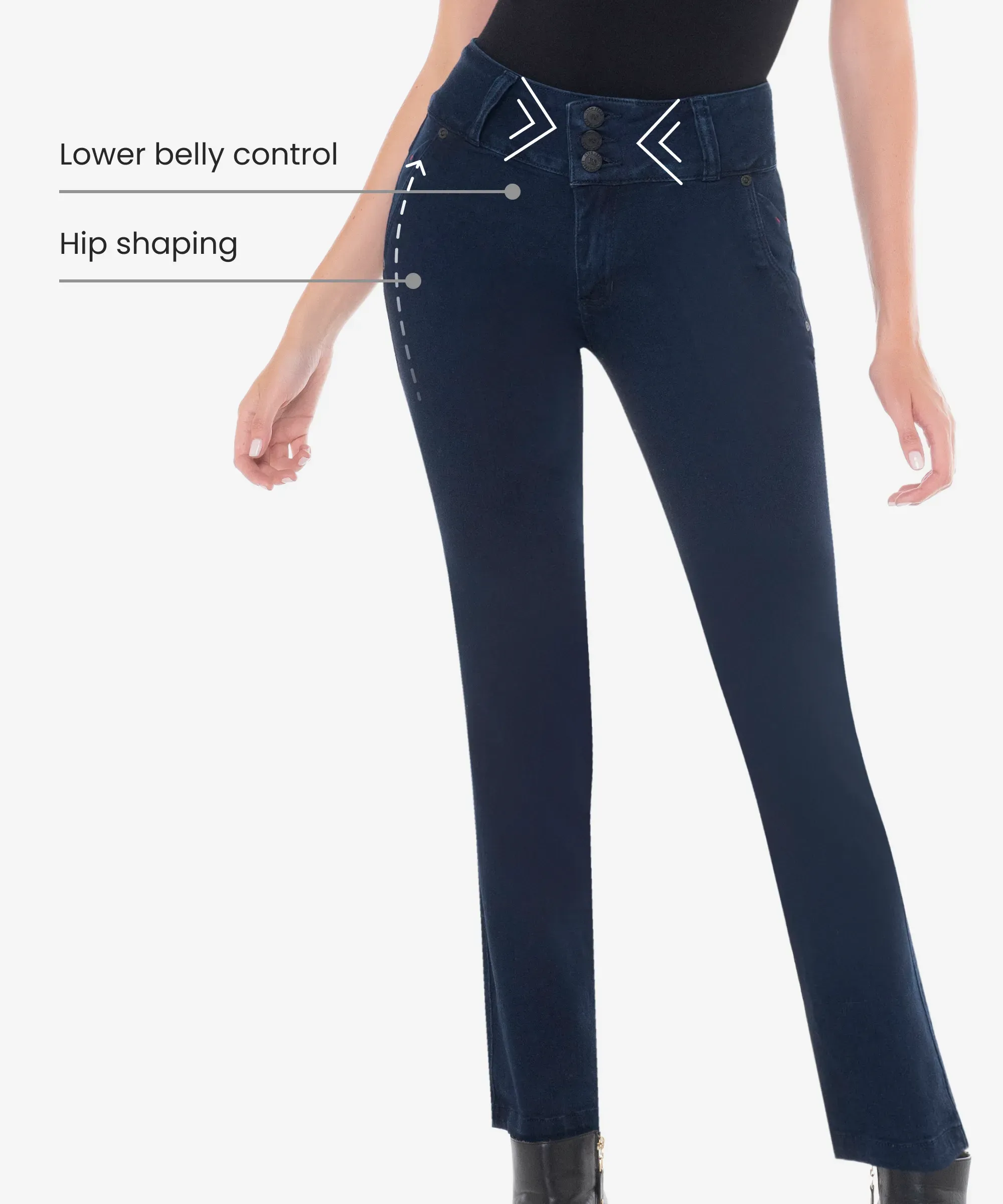 Push Up Jeans 3-Pack in style 2121