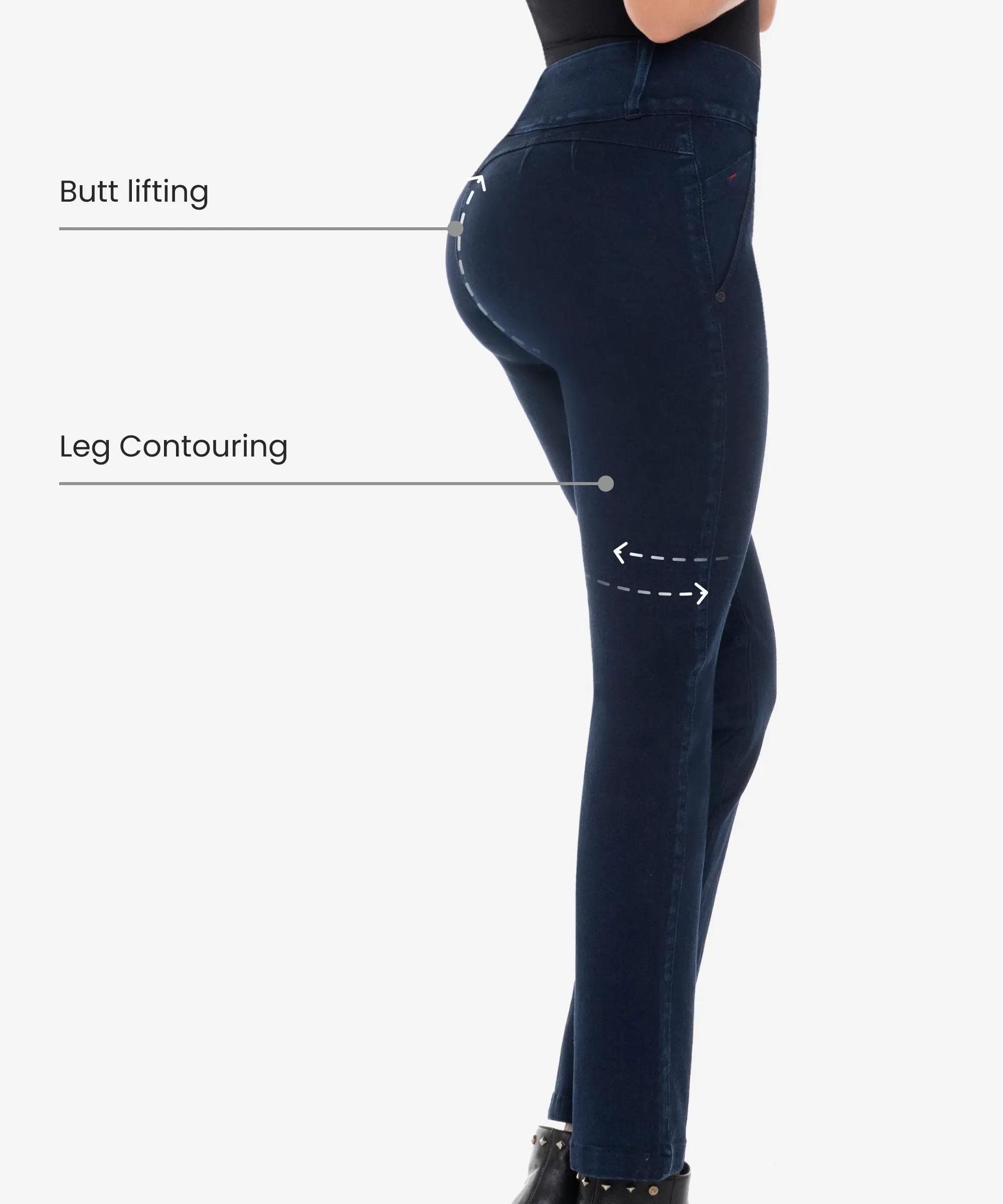 Push Up Jeans 3-Pack in style 2121
