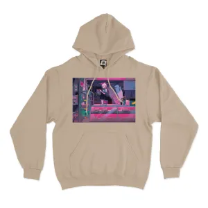 "Apparition" Fleece Hoodie Khaki