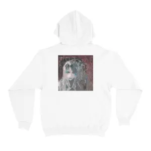 "Celeste" Basic Hoodie White/Black