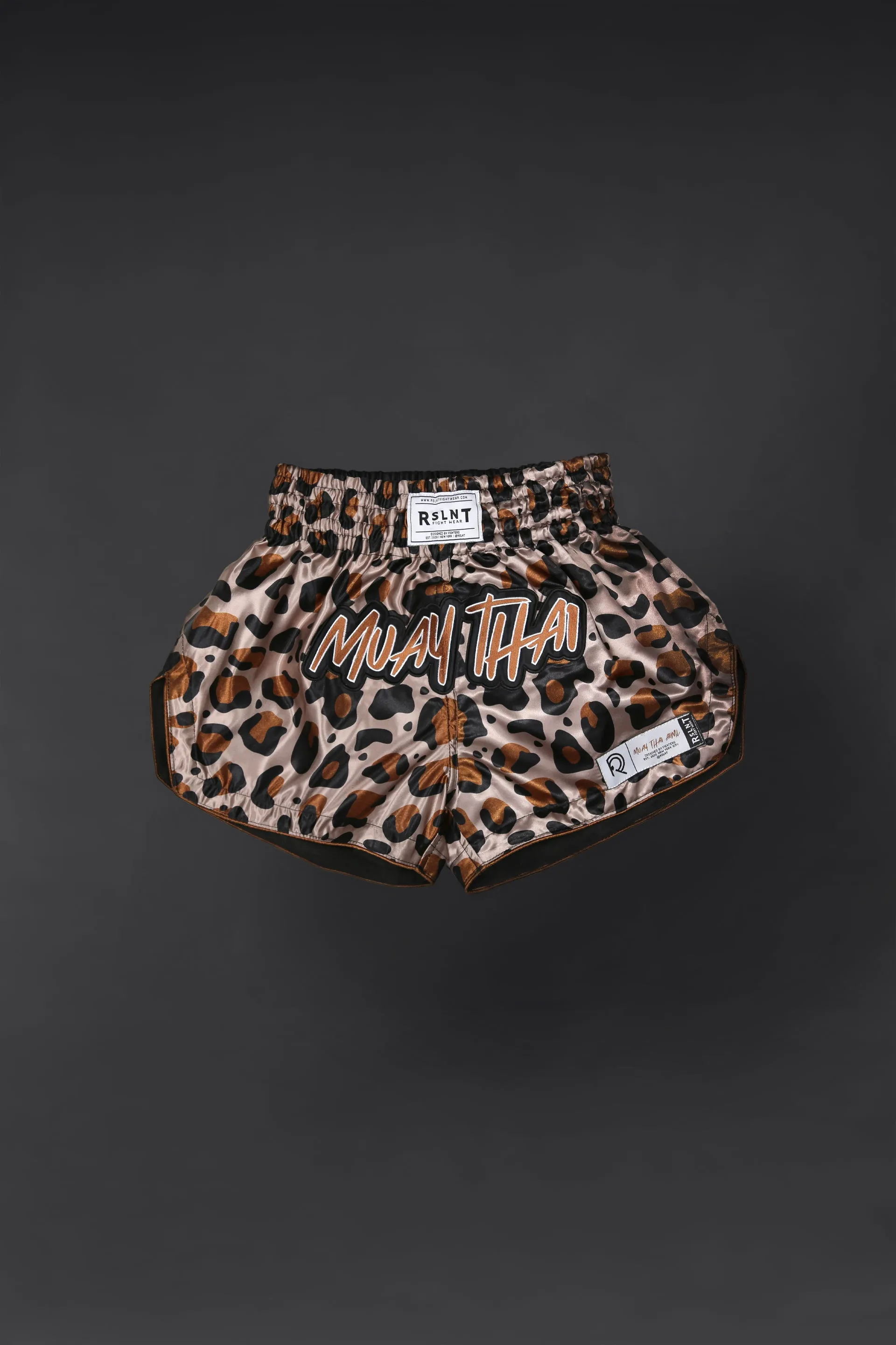 "Cheetah Print" Muay Thai Shorts