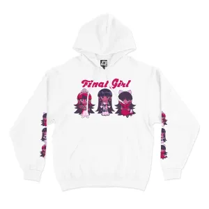 "Final Girl" Basic Hoodie White