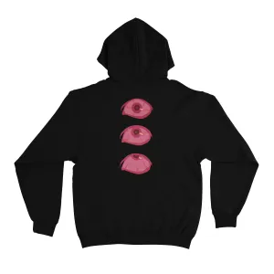 "FREE" Basic Hoodie Black