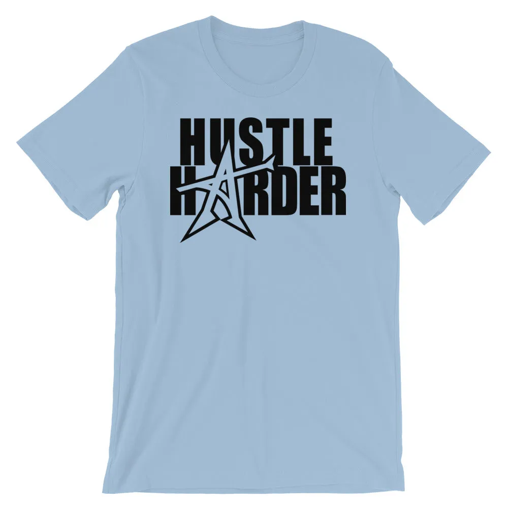 "HUSTLE HARDER" T-shirt (black print)