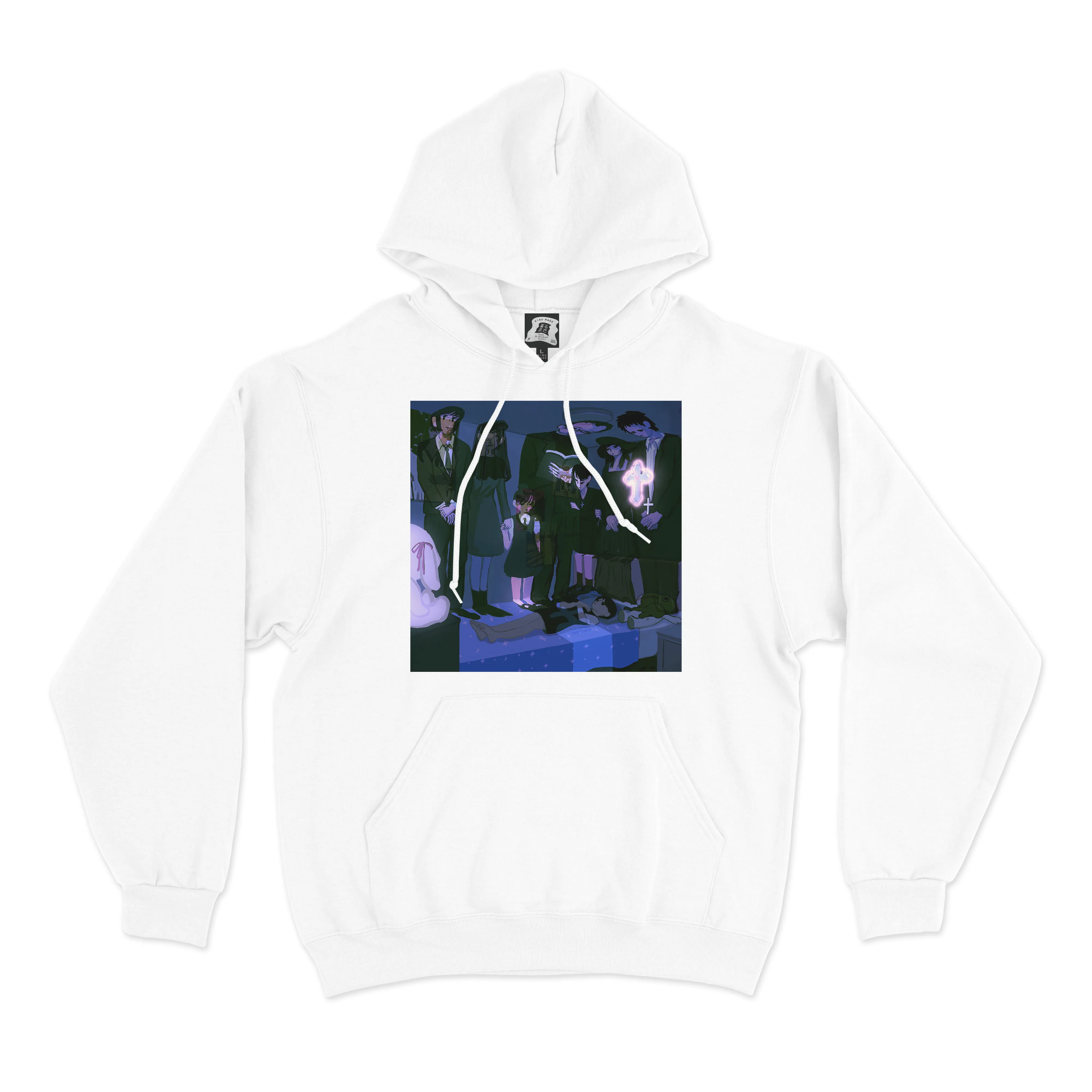 "I'm Thinking of Ending Things 2.0" Basic Hoodie Black/White