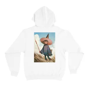 "Journey" Basic Hoodie White