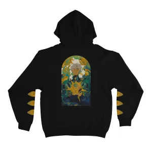 "Magician" Basic Hoodie Black