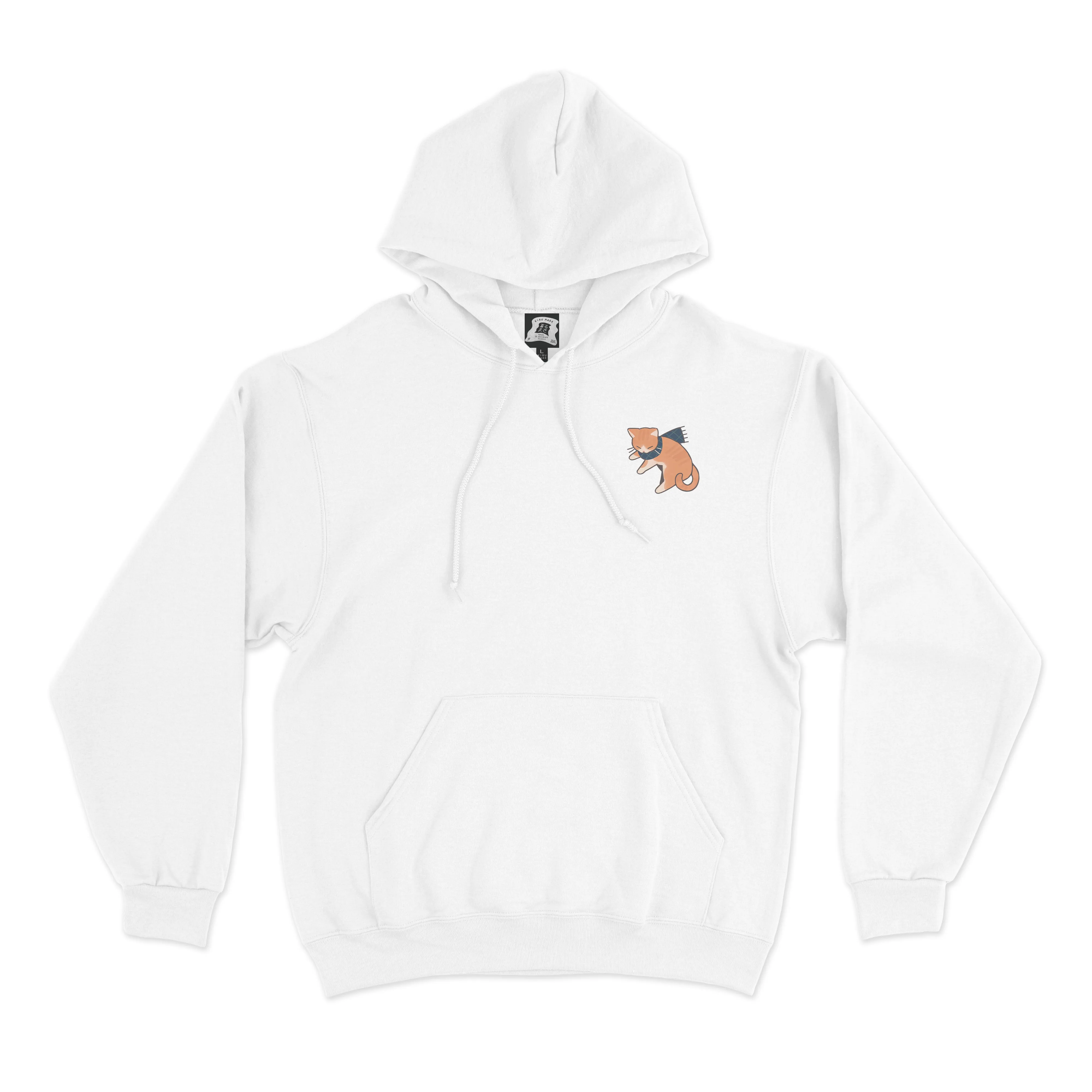 "Matching fits" Basic Hoodie White/Black