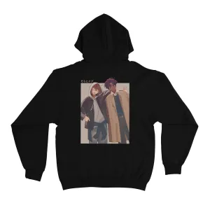 "Matching fits" Basic Hoodie White/Black