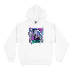 "Midnight Snack" Basic Hoodie White