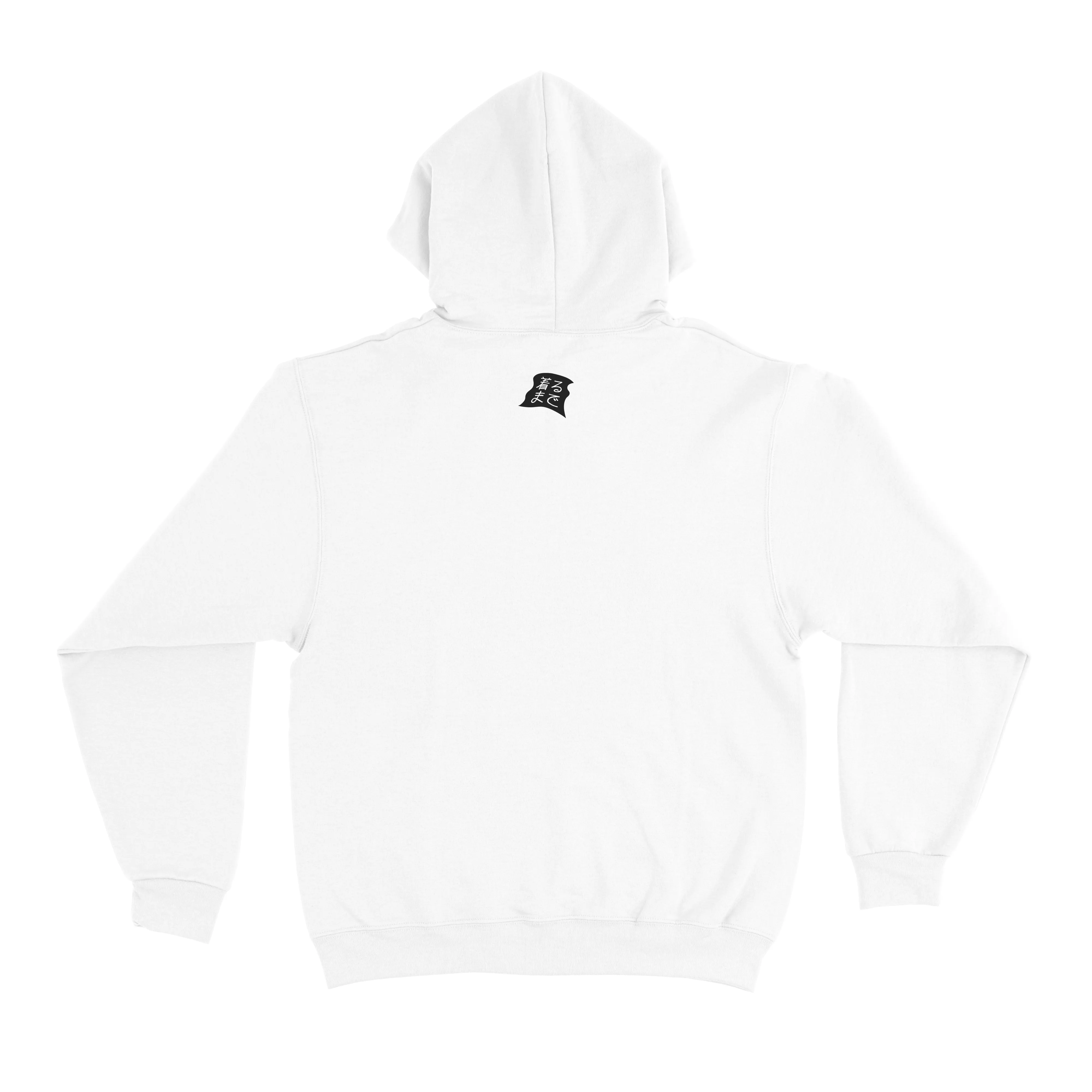 "New 21" Basic Hoodie White/Pink