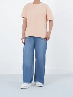 "REIDAR" Drop Shoulder Basic T-Shirt