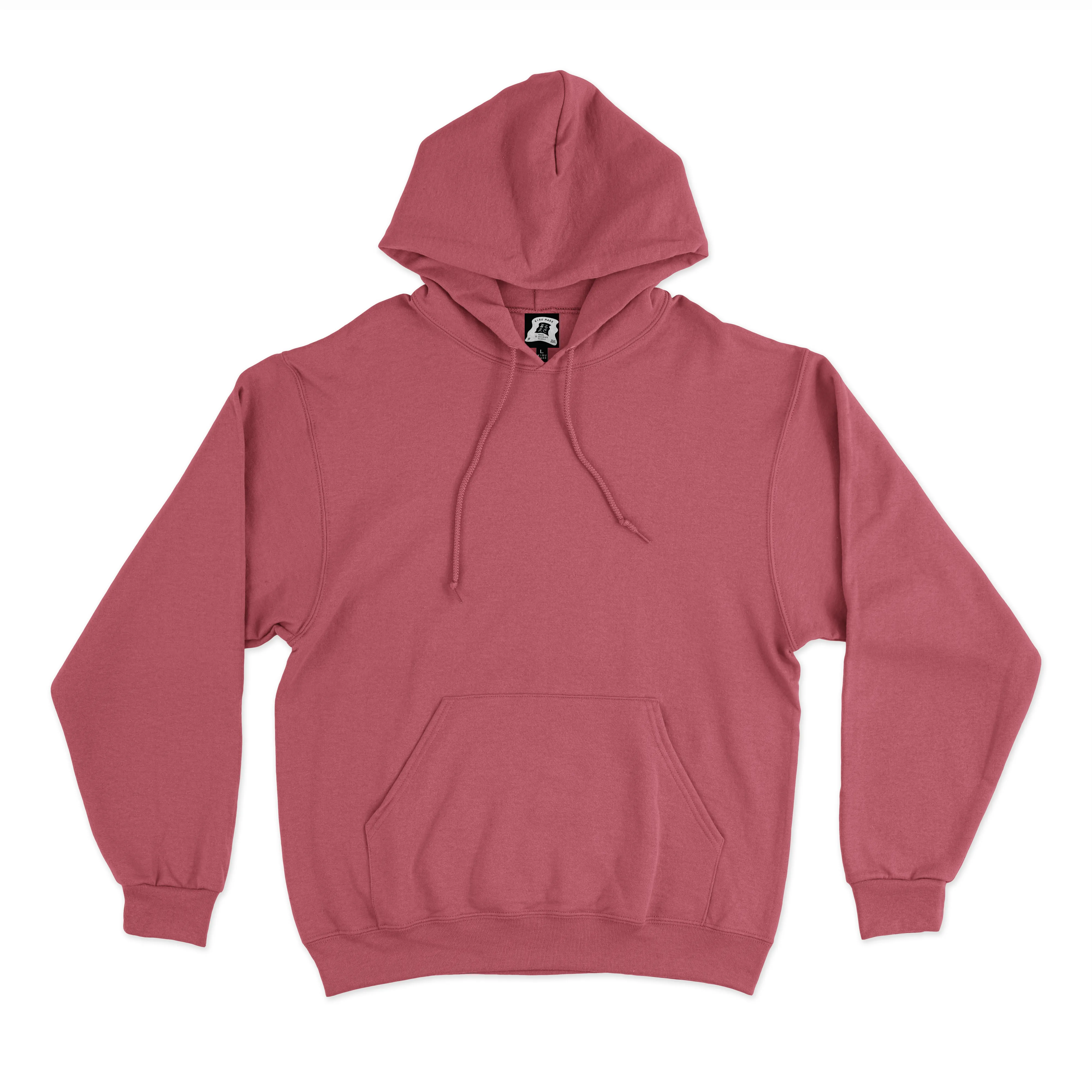 "Rose Tea" Basic Hoodie Pink