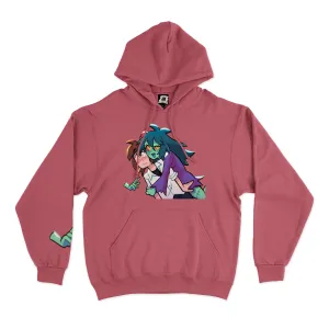 "Rotten Love" Basic Hoodie Pink