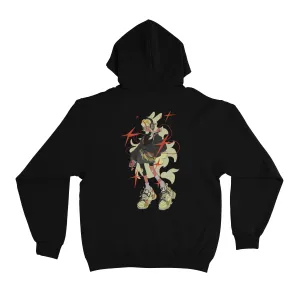 "Soundproof" Basic Hoodie White/Black