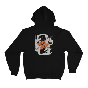 "Spoopy void" Basic Hoodie Black