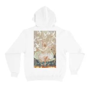 "St. Michael" Basic Hoodie White
