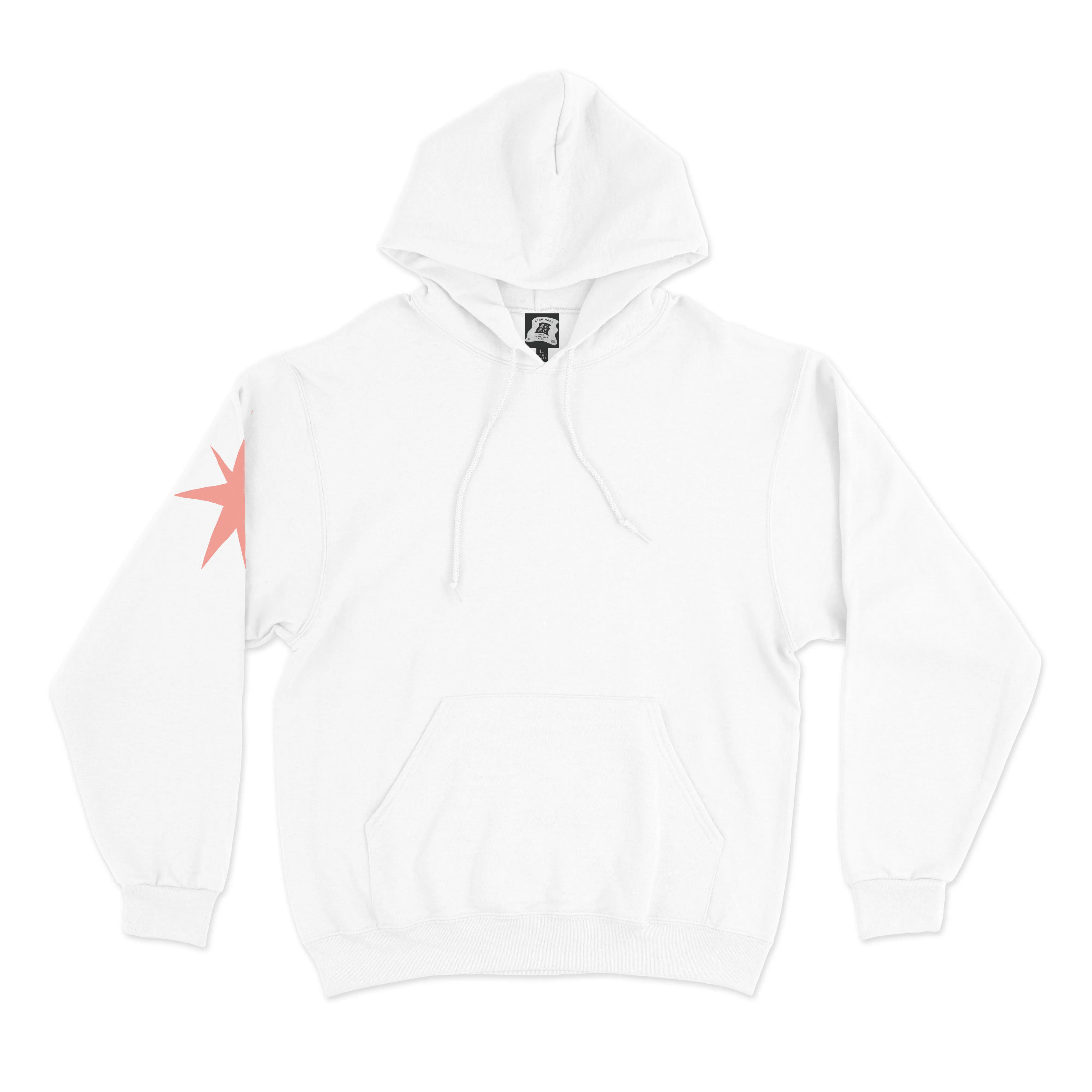 "Starboy" Basic Hoodie Black/White
