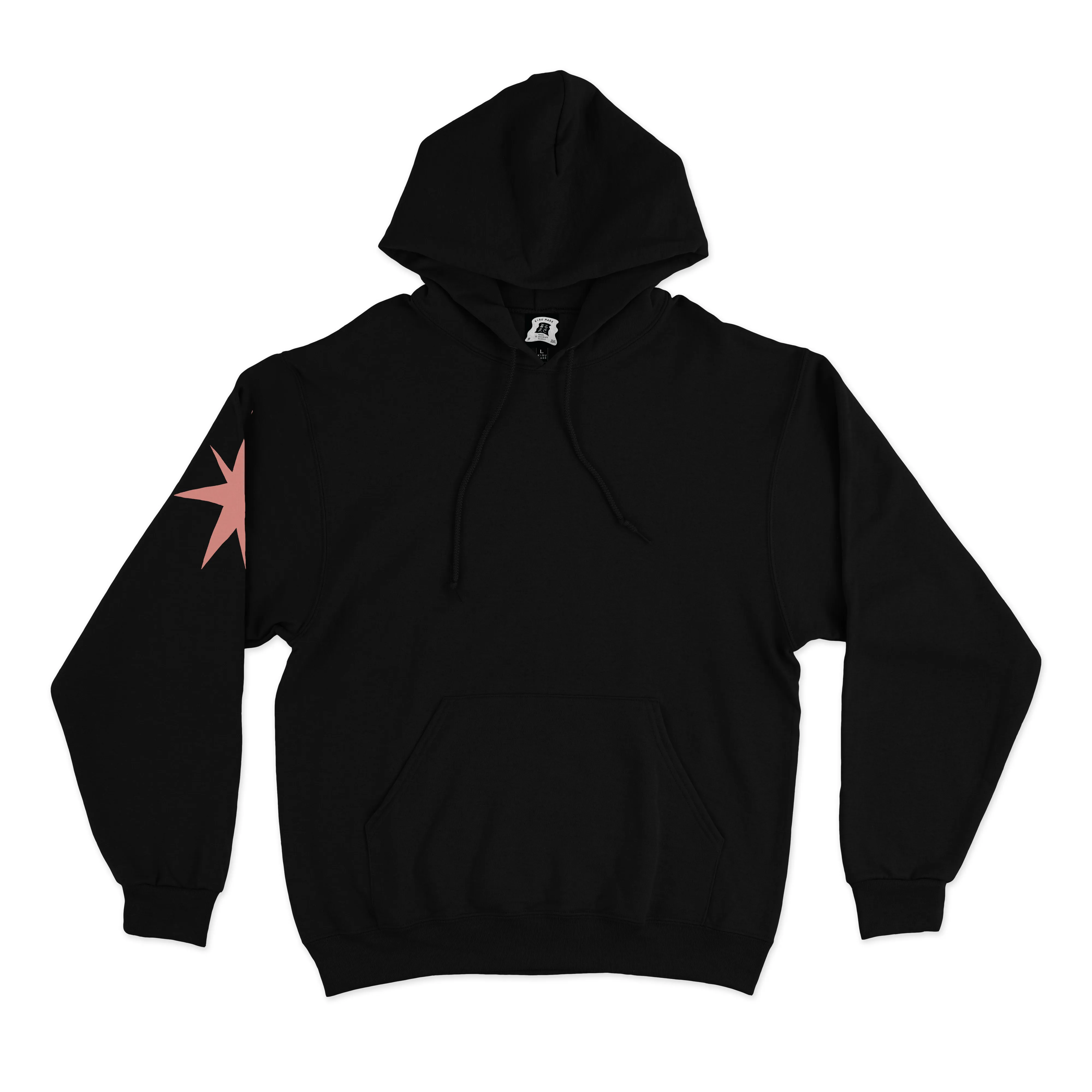 "Starboy" Basic Hoodie Black/White