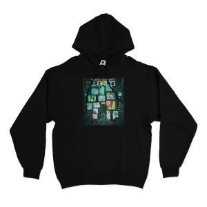 "We All Love Lain" Basic Hoodie Black