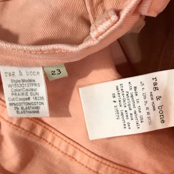 rag &amp; bone size 23 inseam 26