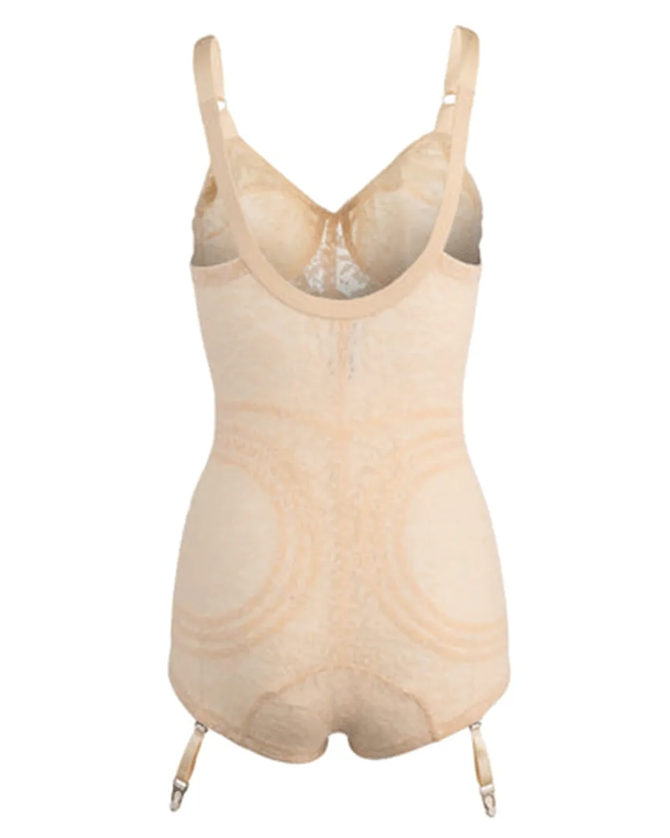 Rago Body Briefer Extra Firm Shaping - White/ Beige / Black