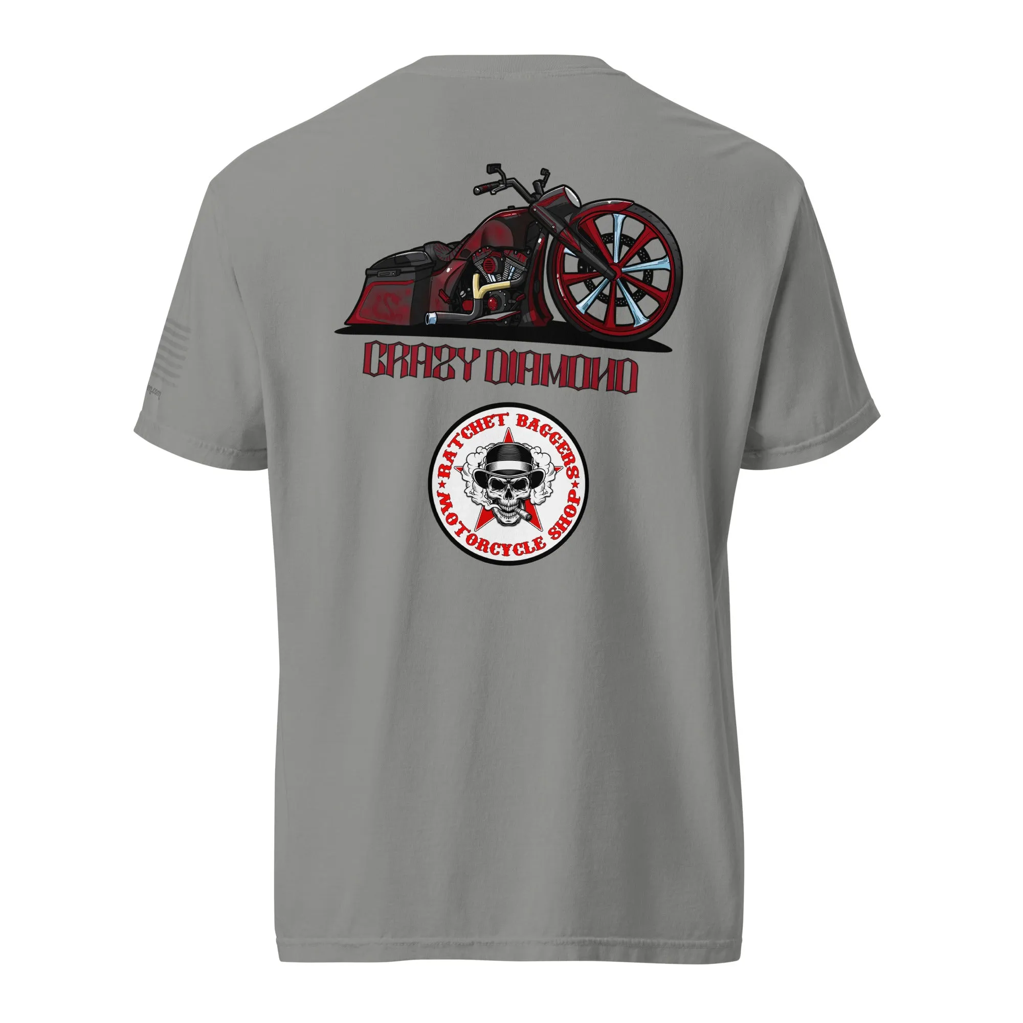 Ratchet's Build "Crazy Diamond" Unisex garment-dyed heavyweight t-shirt