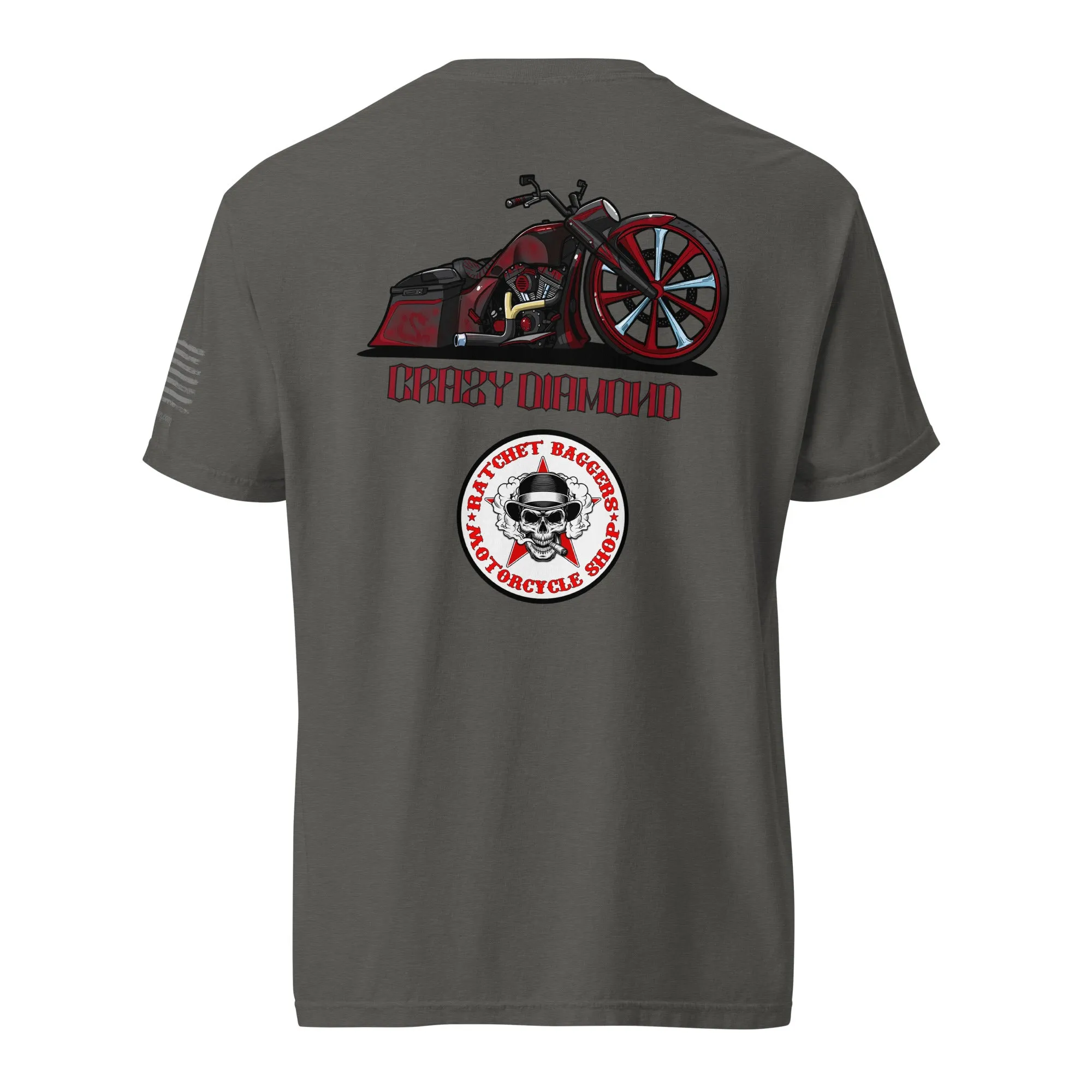 Ratchet's Build "Crazy Diamond" Unisex garment-dyed heavyweight t-shirt