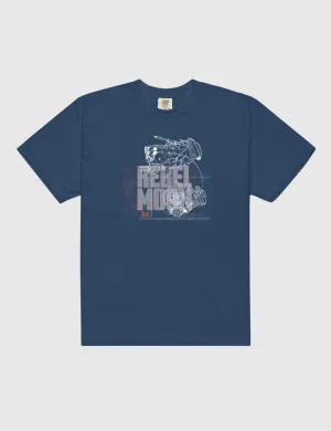 Rebel Moon Logo Unisex T-Shirt [Navy]