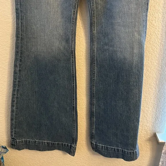 RE/DONE 70s low-rise flared jeans