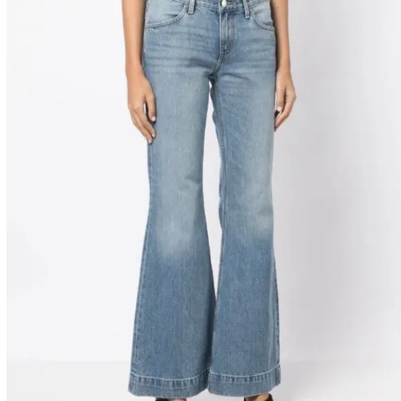 RE/DONE 70s low-rise flared jeans