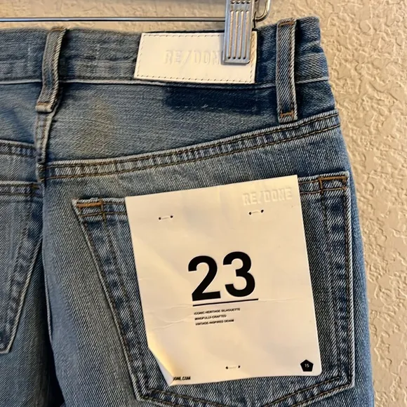 RE/DONE 70s low-rise flared jeans