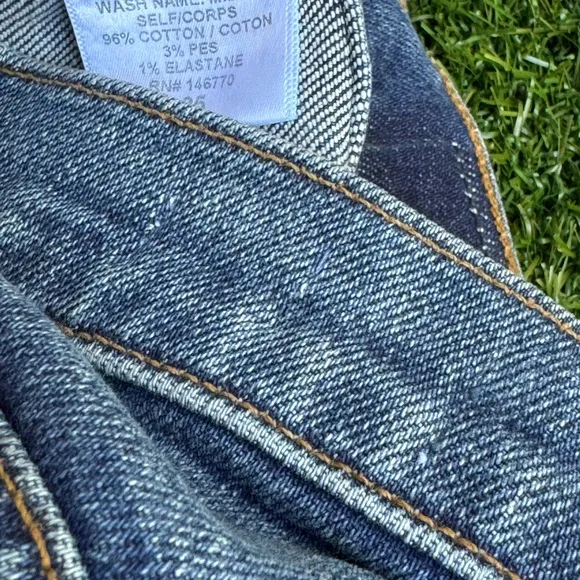 RE/DONEHigh Rise Mid 70’s Comfort Ankle Crop Jeans size 25 nwot